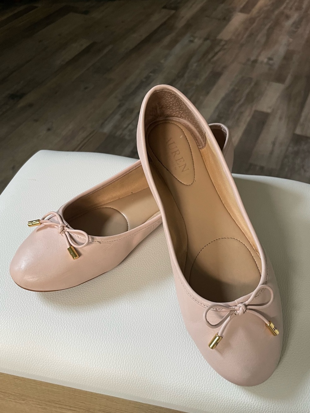Ralph Lauren Blush Pink Ballet Flats